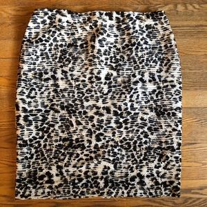 Zac & Rachel Animal Print Skirt